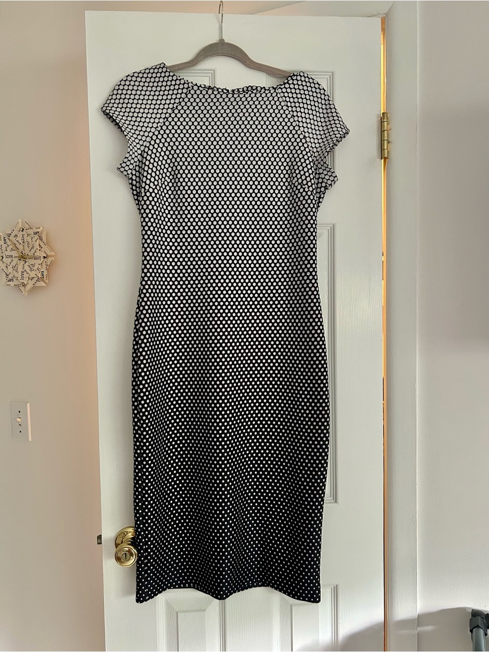 ECI New York Women’s B&W Dress Size 8